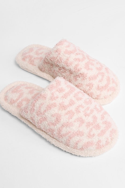 Luxury Soft Leopard Pattern Slipper