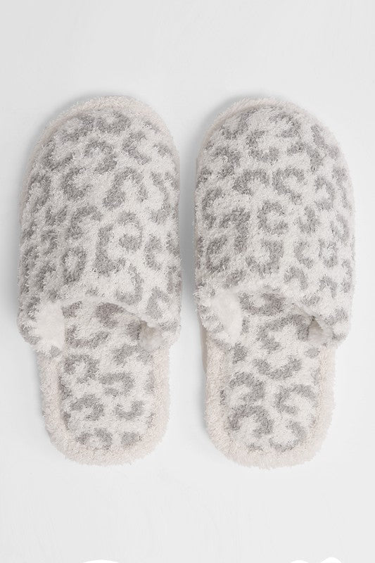 Luxury Soft Leopard Pattern Slipper