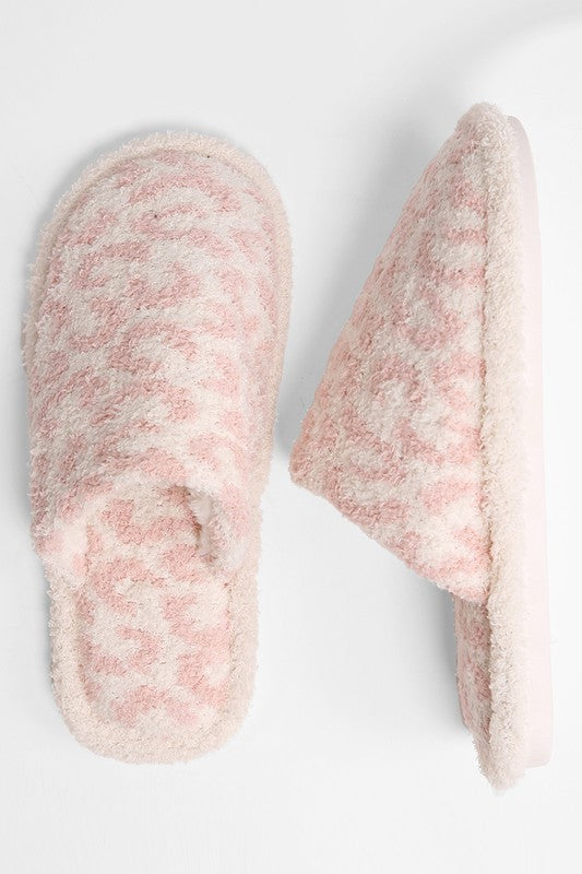 Luxury Soft Leopard Pattern Slipper