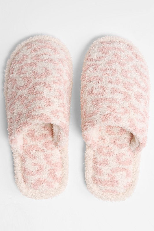 Luxury Soft Leopard Pattern Slipper