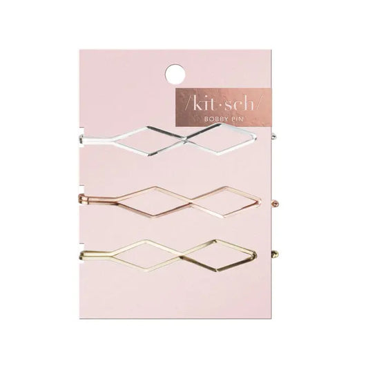 Diamond Bobby Pin 3 Pack