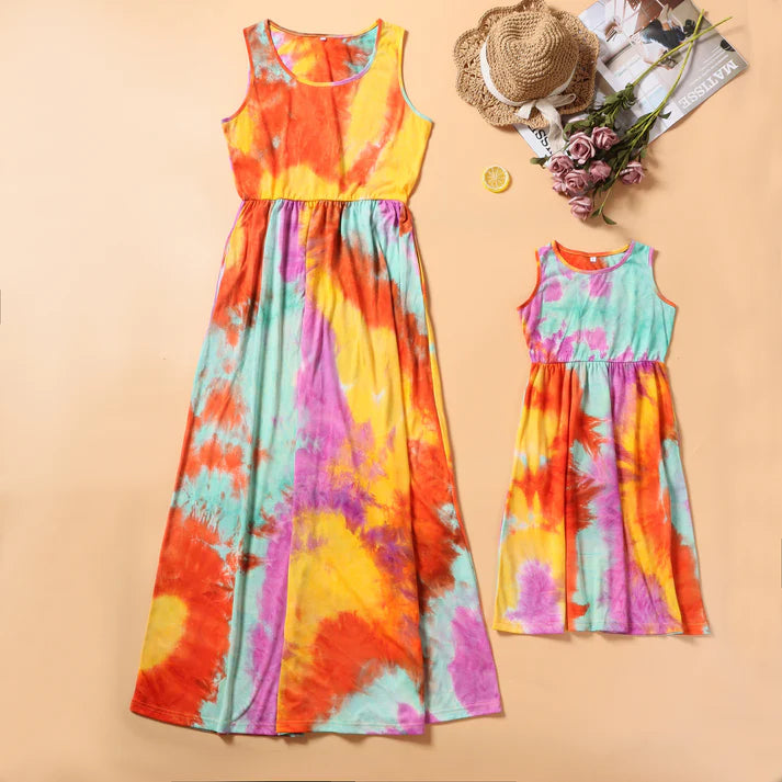 Sunflower Mommy & Me Maxi Dress