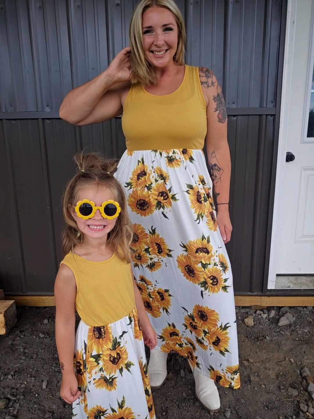 Sunflower Mommy & Me Maxi Dress