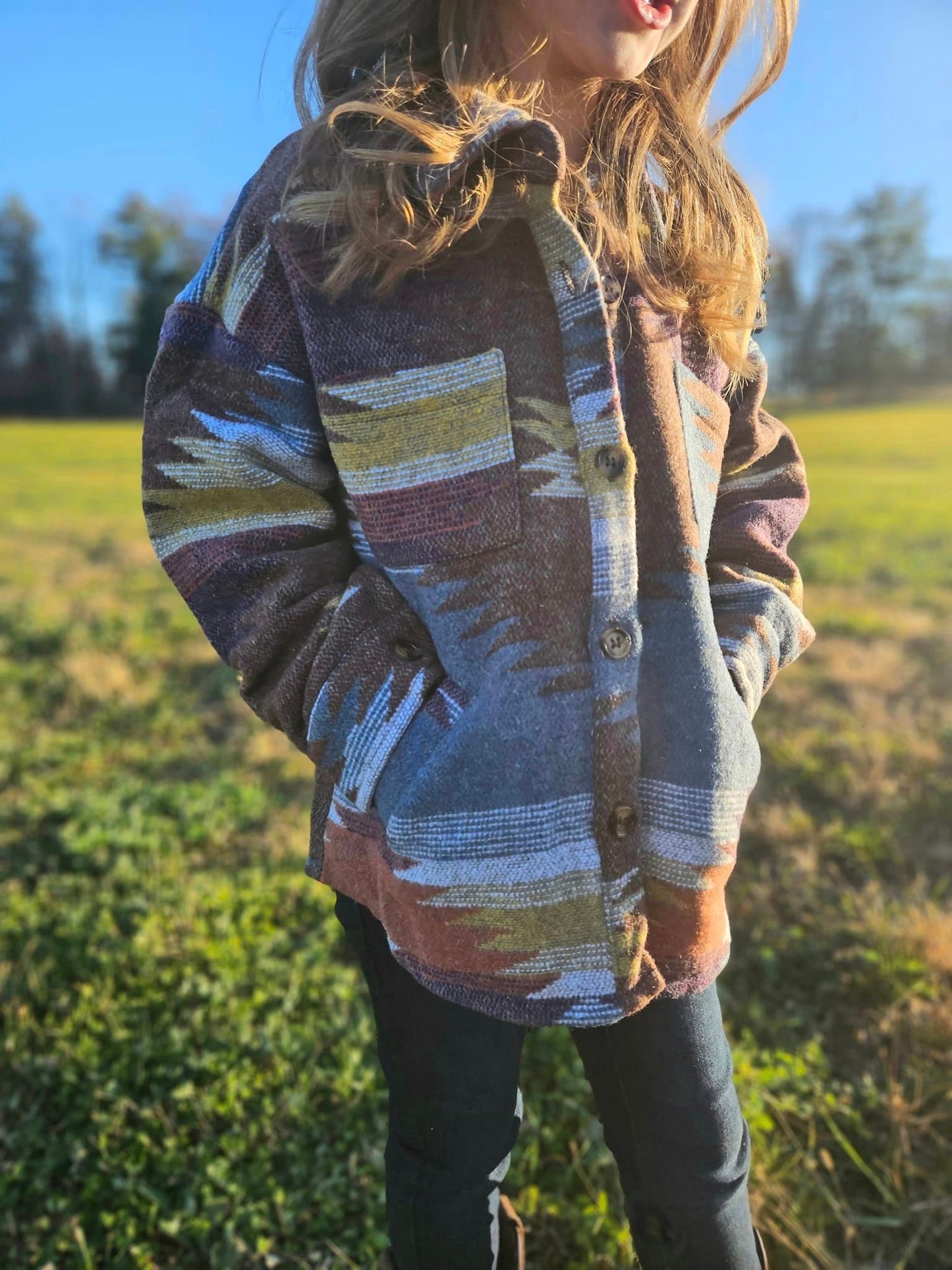 Kids Aztec Jacket