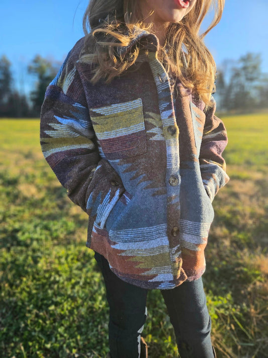 Kids Aztec Jacket