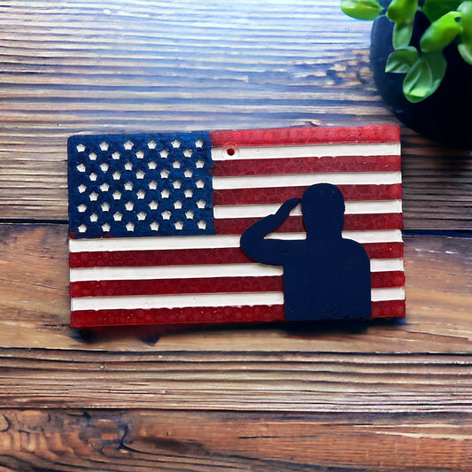 American Flag Freshie