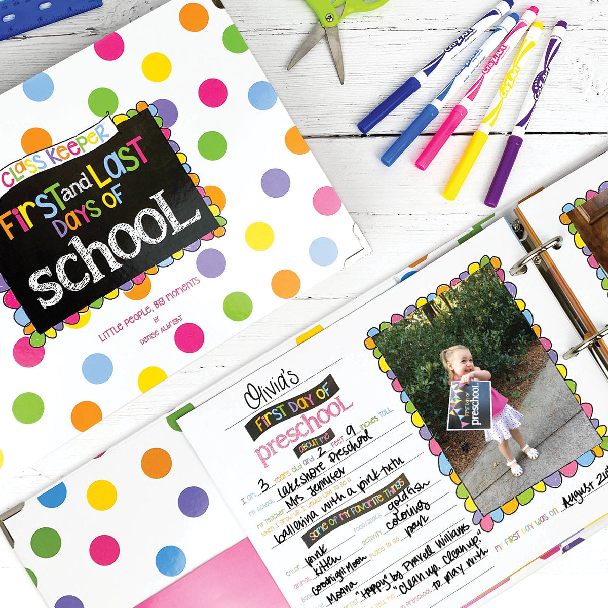 Class Keeper® Easiest School Days Memory Book | (2) Styles