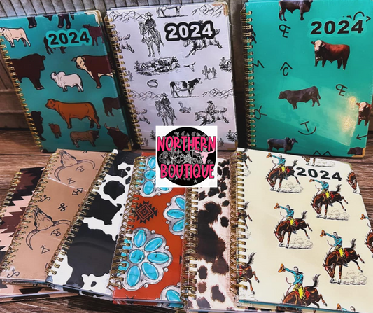 2024 Planner- Western Print