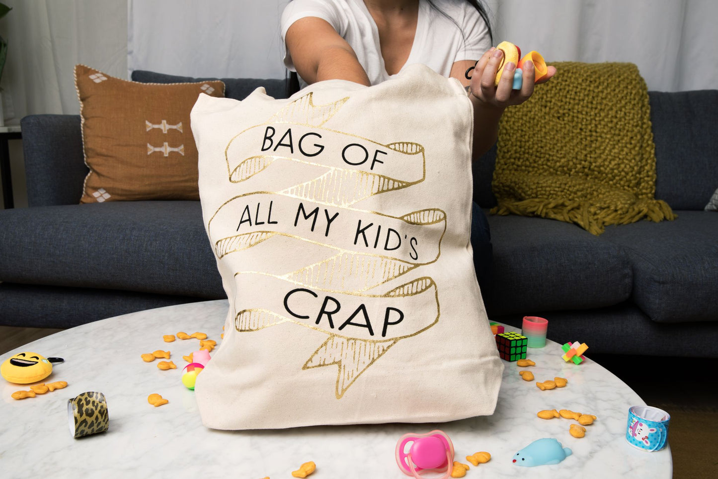 Bag Of All My Kid's Crap Tote Bag