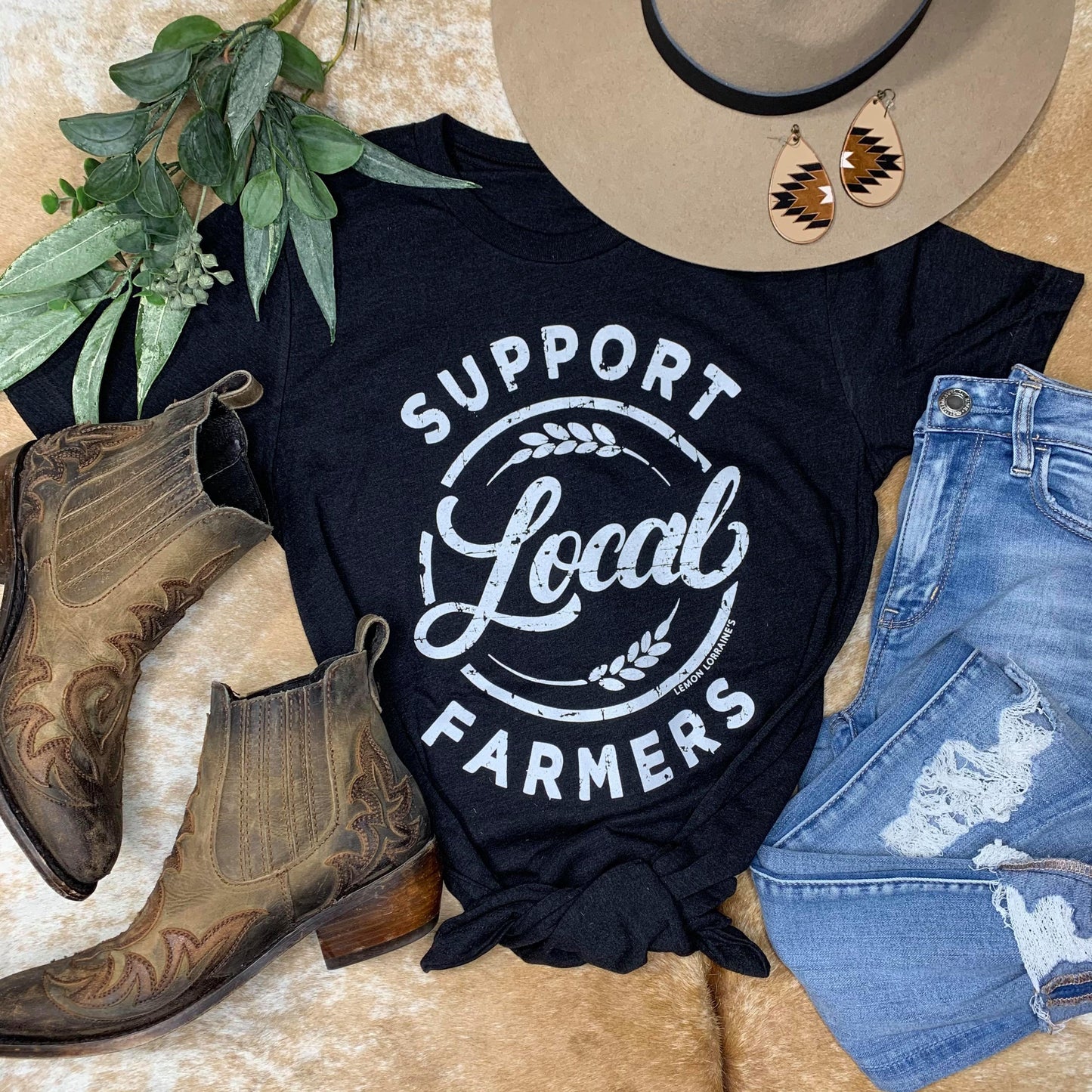 Support Local Farmers Tee