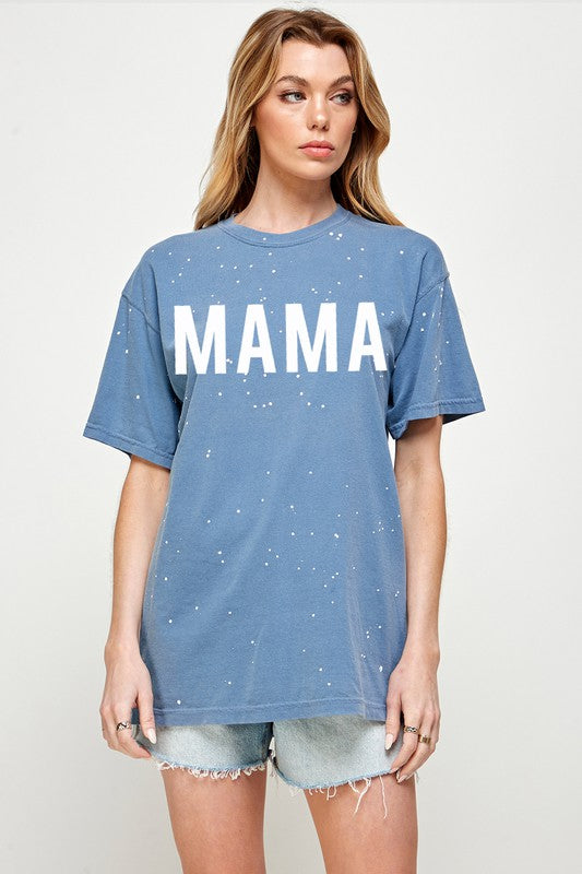 MAMA Graphic Print Women Top