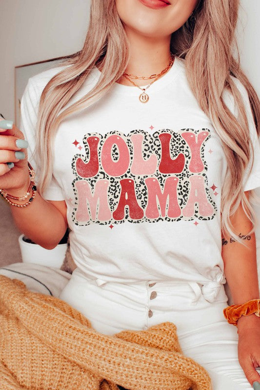 JOLLY MAMA GRAPHIC TEE PLUS SIZE