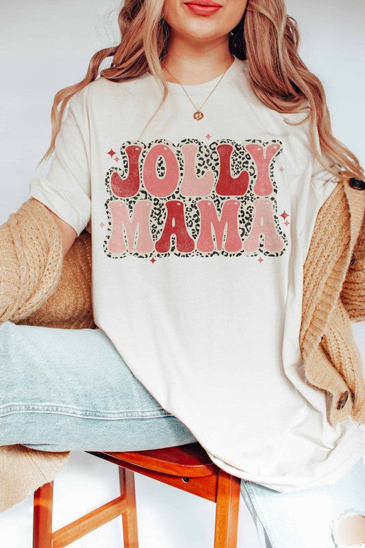 JOLLY MAMA GRAPHIC TEE PLUS SIZE