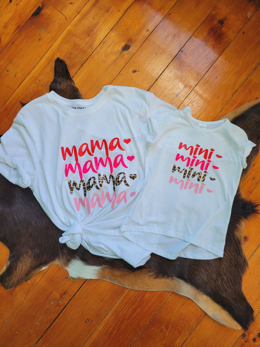 Mama & Mini Valentine Shirt