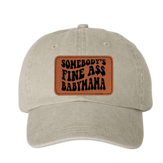 “SOMEBODY’S” MINERAL WASHED PATCHED HATS