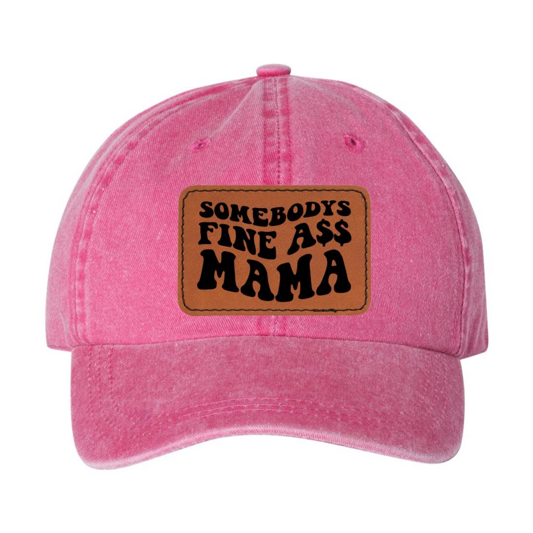 “SOMEBODY’S” MINERAL WASHED PATCHED HATS