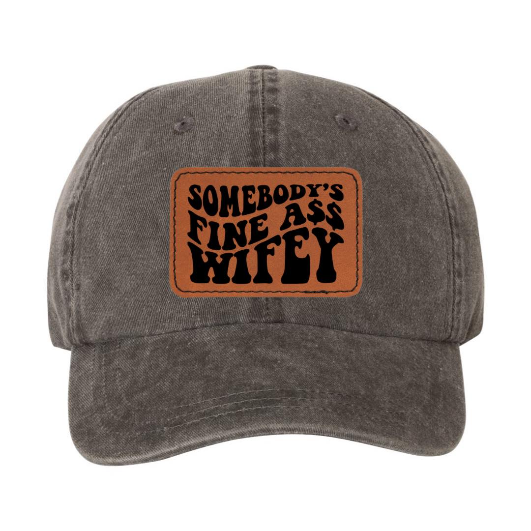 “SOMEBODY’S” MINERAL WASHED PATCHED HATS