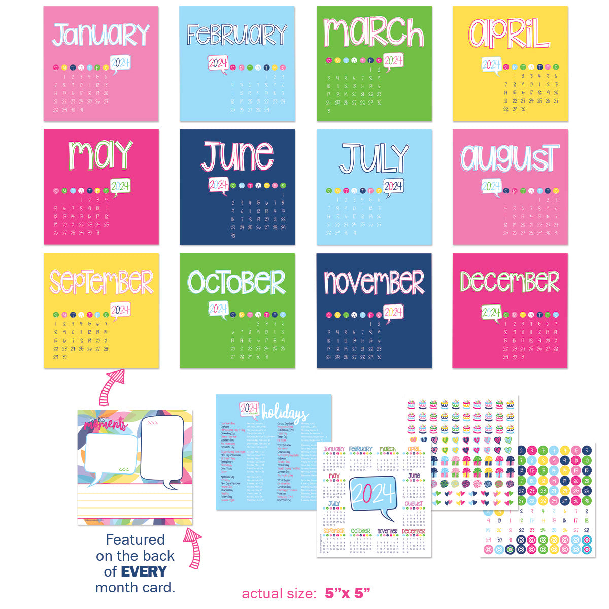 NEW! Dream Gift Planner Bundle | 2024-25 Reminder Binder® Planner | [2] Planner Pads, Pocket Notebook & Mini Desktop Calendar