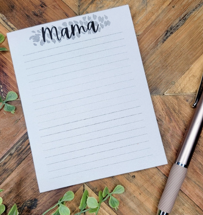 Mama Cheetah Notepad