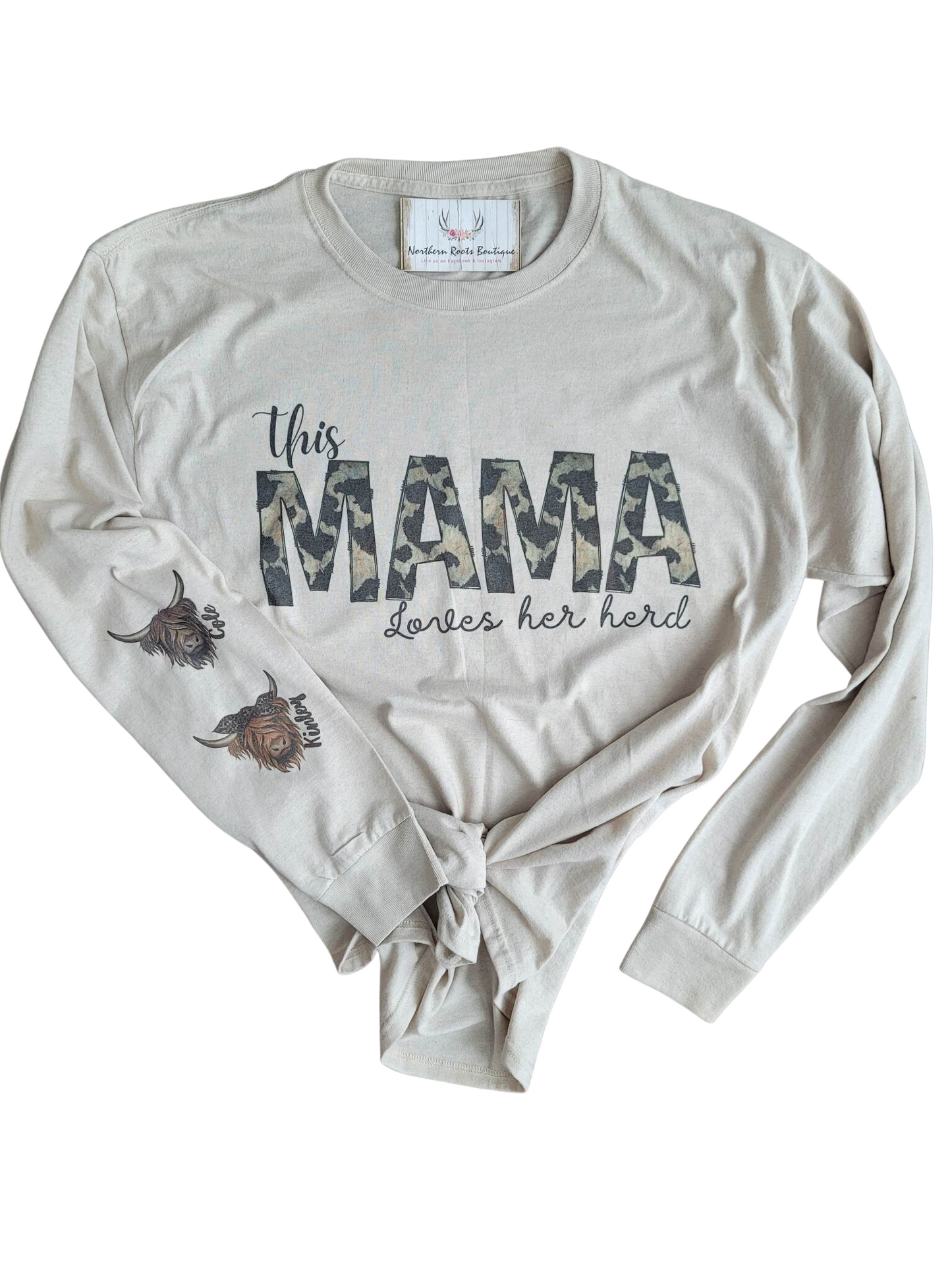 This MAMA Loves Her Herd - Long Sleeve