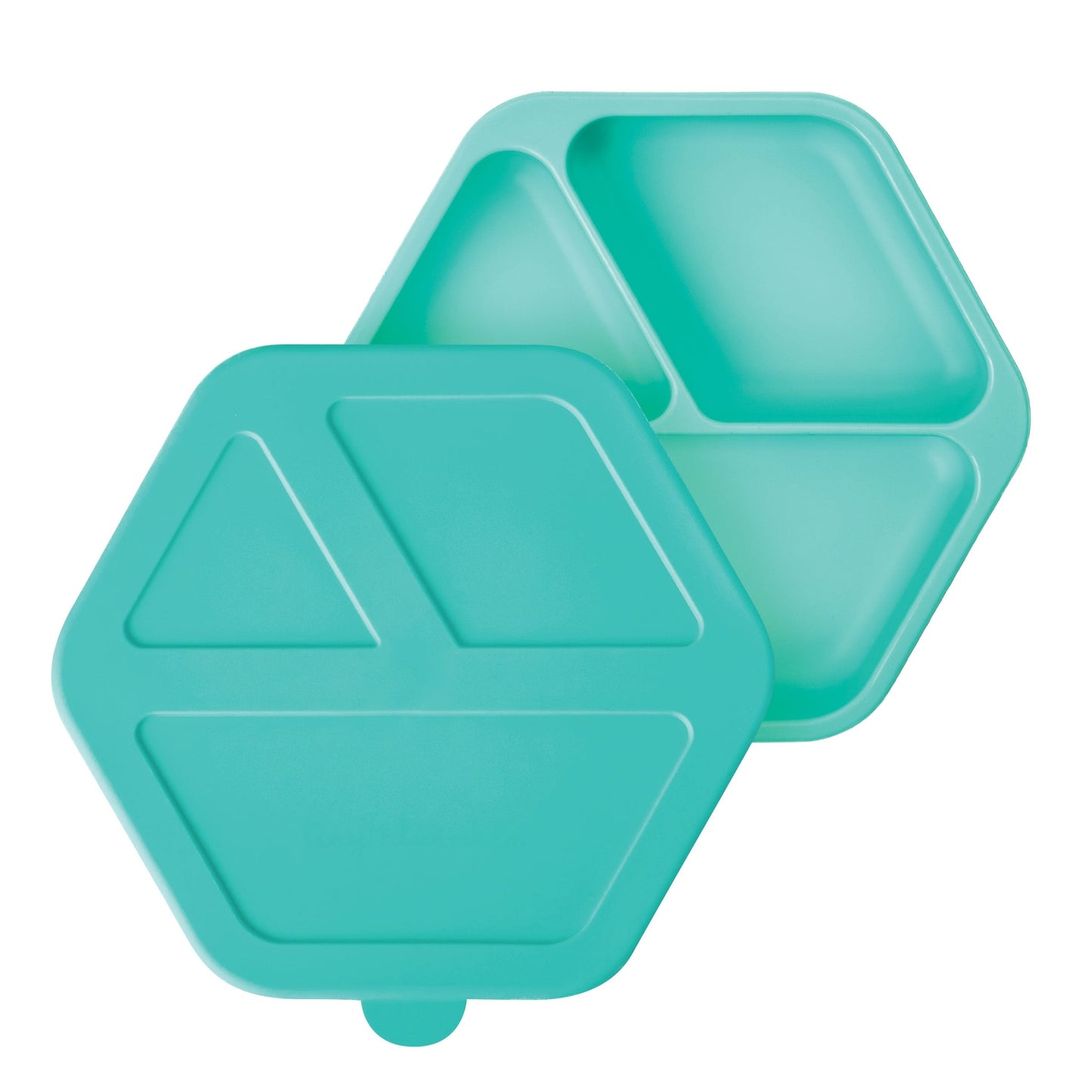 Silicone Suction Plate with Lid