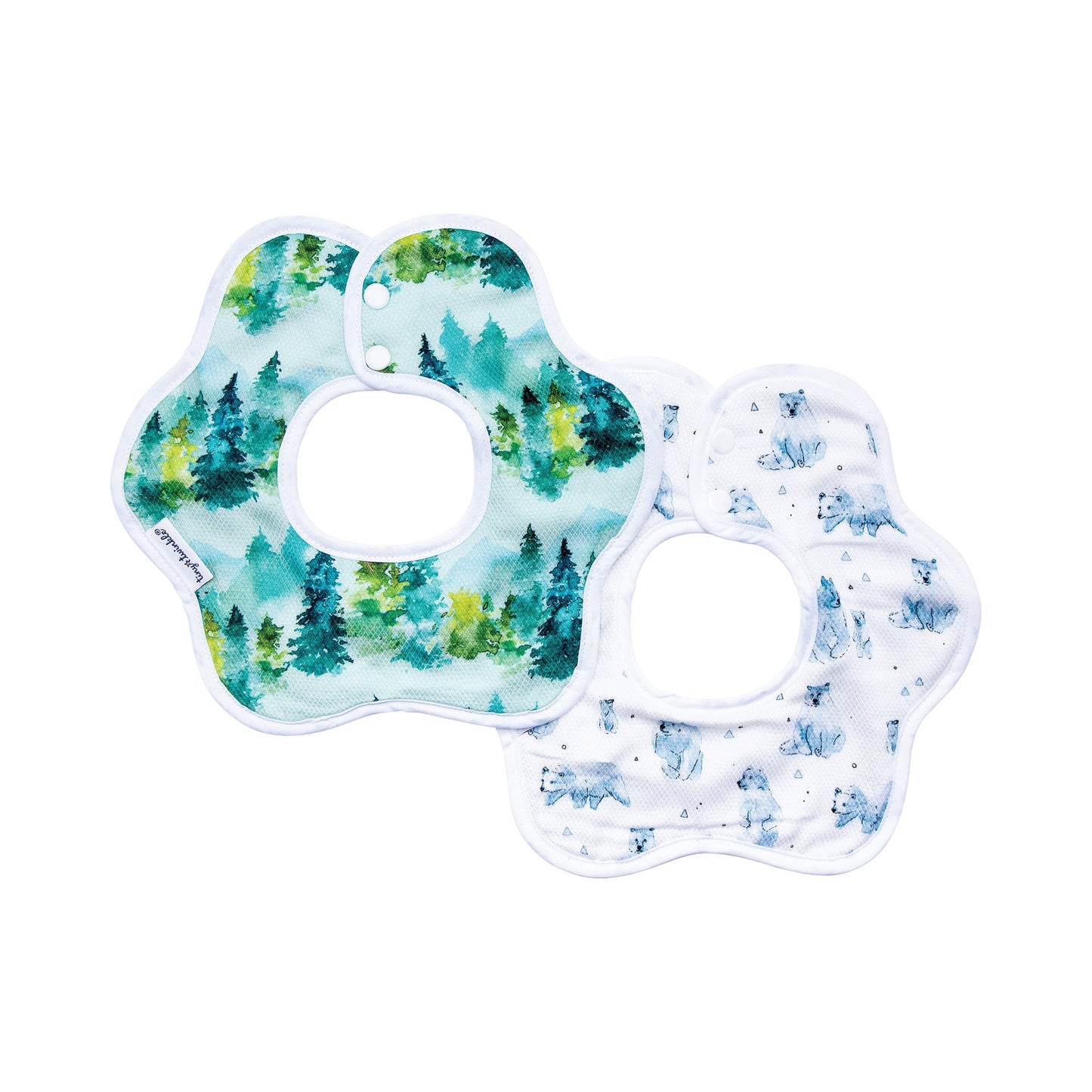 Roundabout Bib - Forest Set of 2